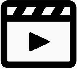 icon depicting a video